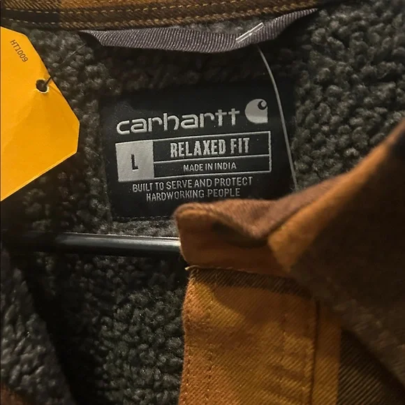 Carhartt Men’s Sherpa lined jacket - Picture 2 of 5